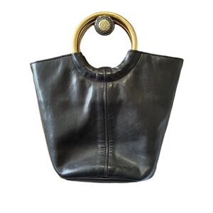 Jcrew bracelet bucket bag in Italian leather